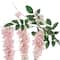6 Pack: 30" Pink Hanging Wisteria Stem by Ashland®